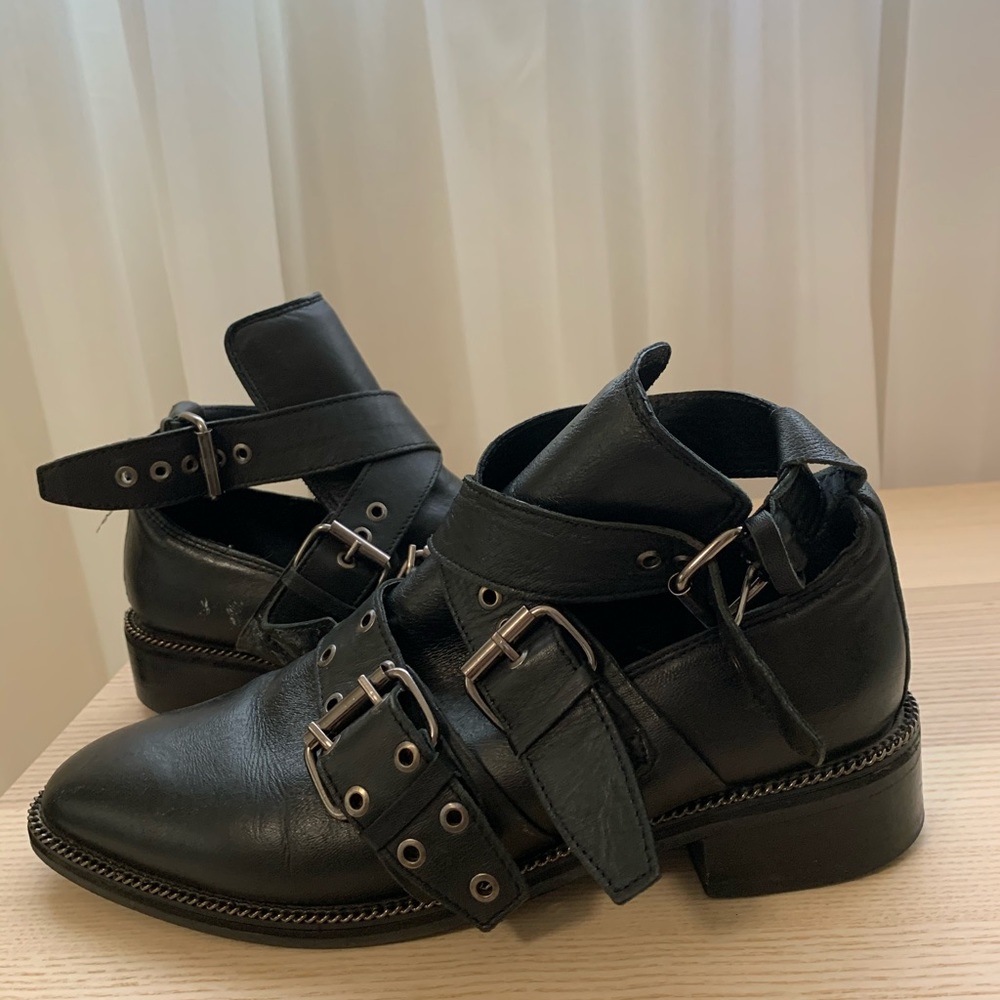 Top Shop Size 9.5 Black Booties